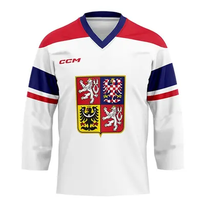 Hokejové reprezentace hokejový dres Dominik Kubalík #81 2024 CCM Fandres replica white