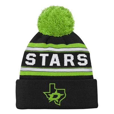 Dallas Stars dětská zimní čepice 3Rd Jersey Jacquard Cuff Pom