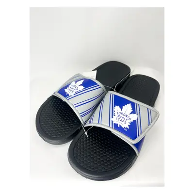 Toronto Maple Leafs pánské pantofle Legacy Velcro Sport Slide Slipper