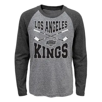 Los Angeles Kings dětské tričko s dlouhým rukávem Cross Stick Ls Triblend Raglan