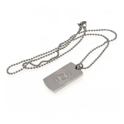 FC Celtic řetízek na krk se psí známkou Engraved Dog Tag & Chain