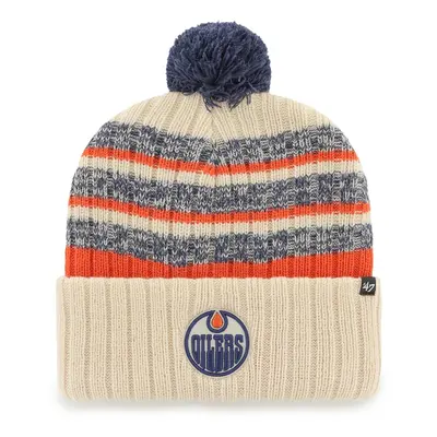 Edmonton Oilers zimní čepice Tavern 47 CUFF KNIT Natural