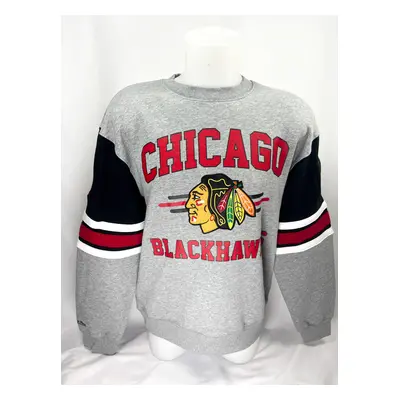 Chicago Blackhawks pánská mikina s kapucí All Over Crew 4.0 Current Logo