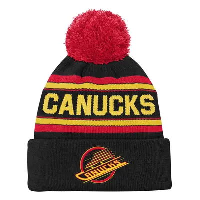 Vancouver Canucks dětská zimní čepice 3Rd Jersey Jacquard Cuff Pom