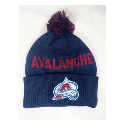 Colorado Avalanche dětská zimní čepice Cufed Knit With Pom