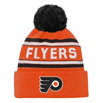 Philadelphia Flyers dětská zimní čepice wordmark cuffed pom