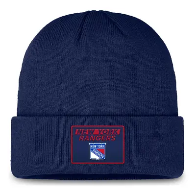 New York Rangers zimní čepice Authentic Pro Rink Prime Cuffed Beanie