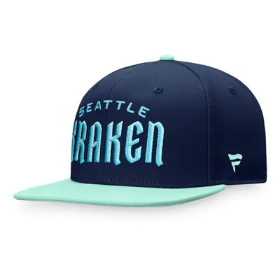 Seattle Kraken čepice flat kšiltovka Iconic Color Blocked Snapback BG