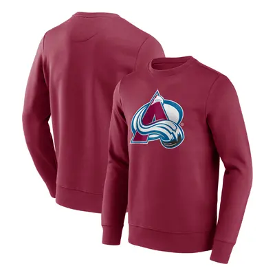 Colorado Avalanche pánská mikina Primary Logo Graphic Crew Sweatshirt - VALUE