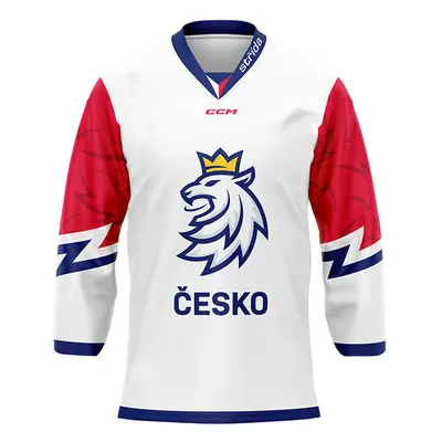 Hokejové reprezentace hokejový dres David Pastrňák #88 CCM jersey white