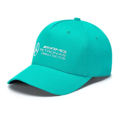 Mercedes AMG Petronas čepice baseballová kšiltovka Ultra Teal Large Logo F1 Team 2024