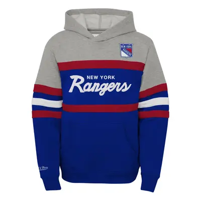 New York Rangers dětská mikina s kapucí Head Coach Hoody