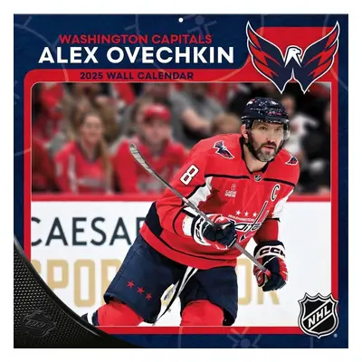 Washington Capitals kalendář Alexander Ovechkin #8 2025 Wall Calendar