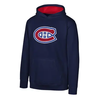 Montreal Canadiens dětská mikina s kapucí Prime Po Flc Hood - Home