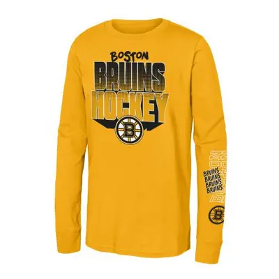 Boston Bruins dětské tričko s dlouhým rukávem Stand Out Ls Ctn