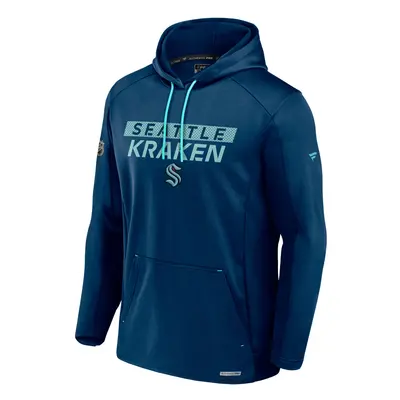 Seattle Kraken pánská mikina s kapucí AP Rink Poly Fleece Pullover Hood