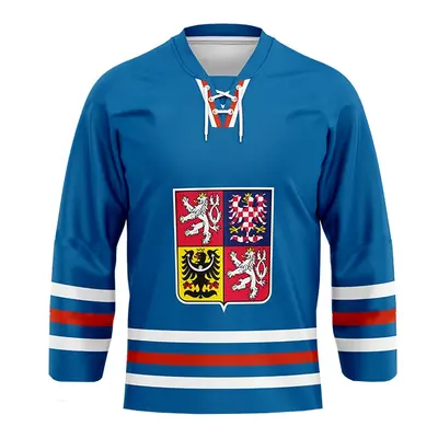 Hokejové reprezentace hokejový dres Roman Červenka #10 2023/2024 CCM Fandres replica - blue