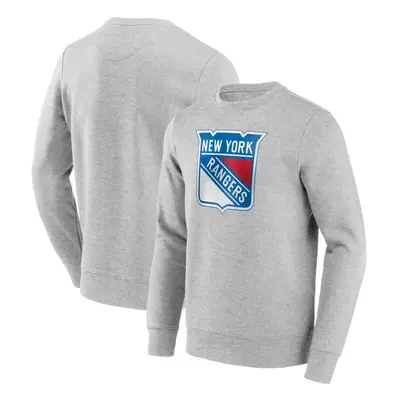 New York Rangers pánská mikina Primary Logo Graphic Crew Sweatshirt - VALUE