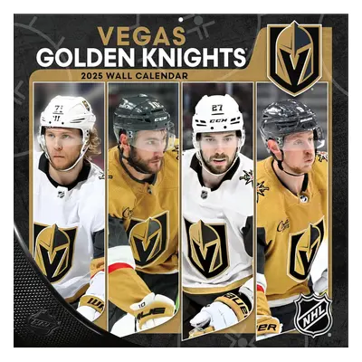 Vegas Golden Knights kalendář 2025 Wall Calendar