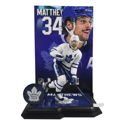 Toronto Maple Leafs figurka Auston Matthews #34 Figure SportsPicks LIMITED PLATINUM CHASE