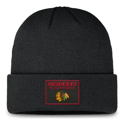 Chicago Blackhawks zimní čepice Authentic Pro Rink Prime Cuffed Beanie