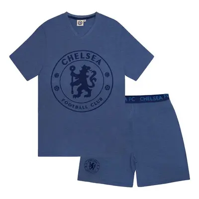 FC Chelsea pánské pyžamo Short Blue Marl