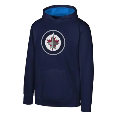 Winnipeg Jets dětská mikina s kapucí Prime Po Flc Hood -Home