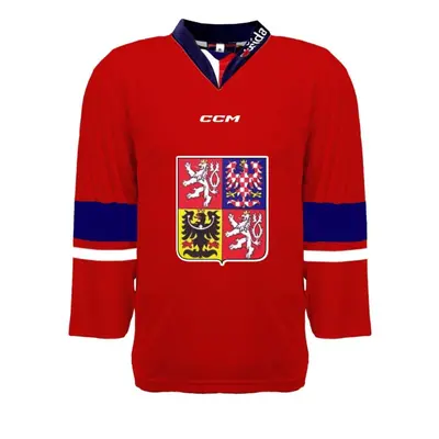 Hokejové reprezentace hokejový dres Czech Republic 2023/2024 CCM Fandres replica - red