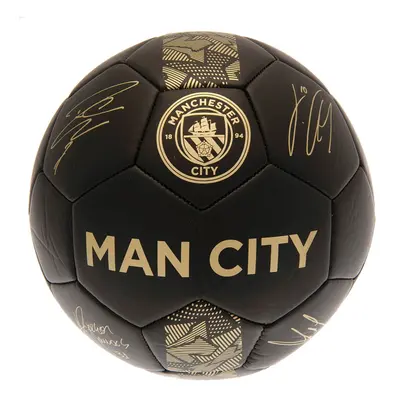 Manchester City fotbalový mini míč Skill Ball Signature Gold PH size 1