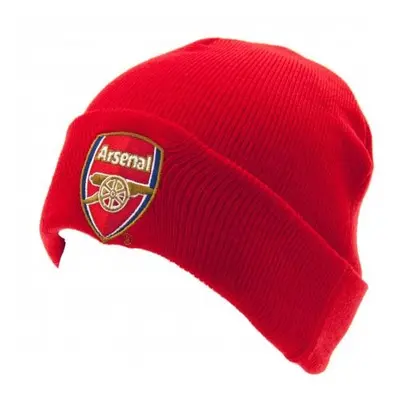 FC Arsenal zimní čepice knitted red