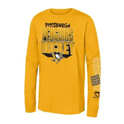 Pittsburgh Penguins dětské tričko s dlouhým rukávem Stand Out Ls Ctn