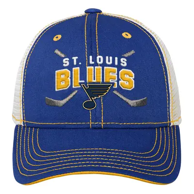 St. Louis Blues dětská čepice baseballová kšiltovka Lockup Meshback Adjustable