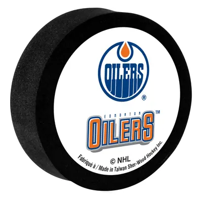 Edmonton Oilers pěnový puk White Sher-Wood