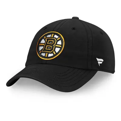 Boston Bruins čepice baseballová kšiltovka Core Black Curved Unstructured