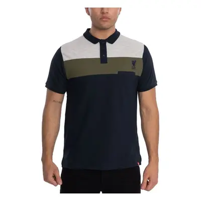 FC Liverpool pánské polo tričko Colour block navy