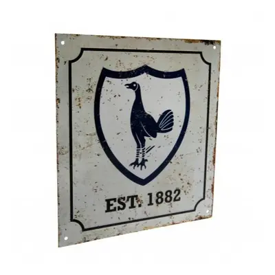 Tottenham Hotspur cedule na zeď Retro Logo Sign