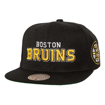 Boston Bruins čepice flat kšiltovka NHL Triple Play Snapback