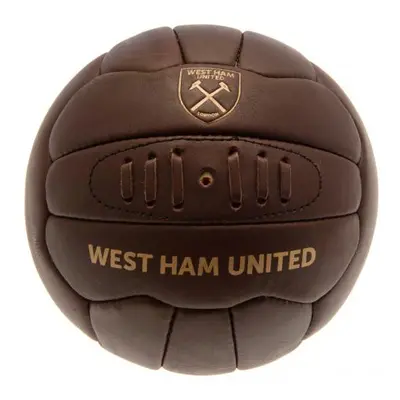 West Ham United fotbalový míč Retro Heritage Football - size 5