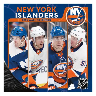 New York Islanders kalendář 2025 Wall Calendar