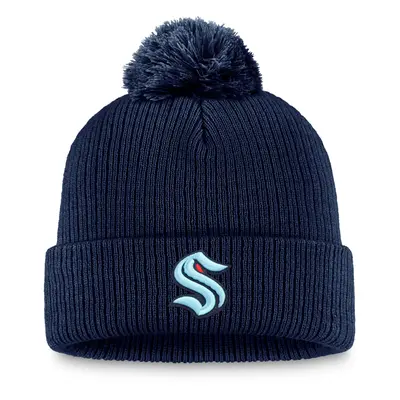 Seattle Kraken zimní čepice A/CAP Beanie Cuff Pom