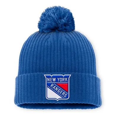 New York Rangers zimní čepice A/CAP Beanie Cuff Pom