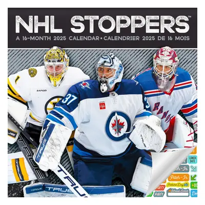 NHL produkty kalendář Stoppers 2025 Wall Calendar