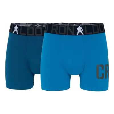 Cristiano Ronaldo dětské boxerky 2pack CR7 Bamboo blue