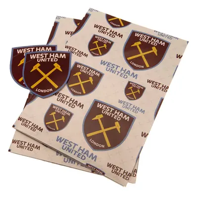 West Ham United balící papír 2 pcs Gift Wrap