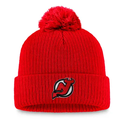 New Jersey Devils zimní čepice A/CAP Beanie Cuff Pom