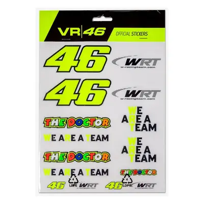 Valentino Rossi velké samolepky VR46 WRT