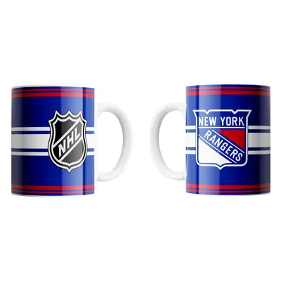 New York Rangers hrníček FaceOff Logo NHL (330 ml)