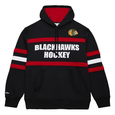 Chicago Blackhawks pánská mikina s kapucí Head Coach Hoodie Current Logo