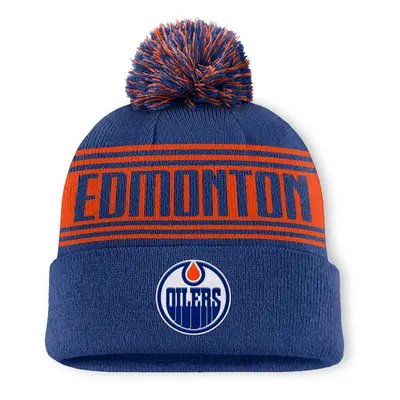 Edmonton Oilers zimní čepice A/CAP Beanie Cuff W/Pom