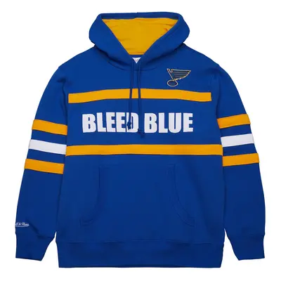 St. Louis Blues pánská mikina s kapucí Head Coach Hoodie Current Logo